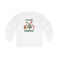 Cookie Baker Long Sleeve Tee, Festive Holiday Apparel, Gift for Bakers, Christmas Shirt, Cozy Winter Wear, Baking Gift