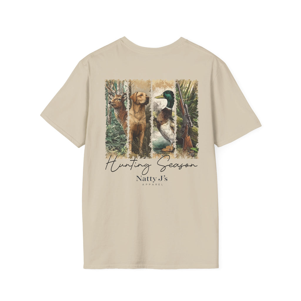 Natty J's Apparel Hunting Season Men's Graphic Tee