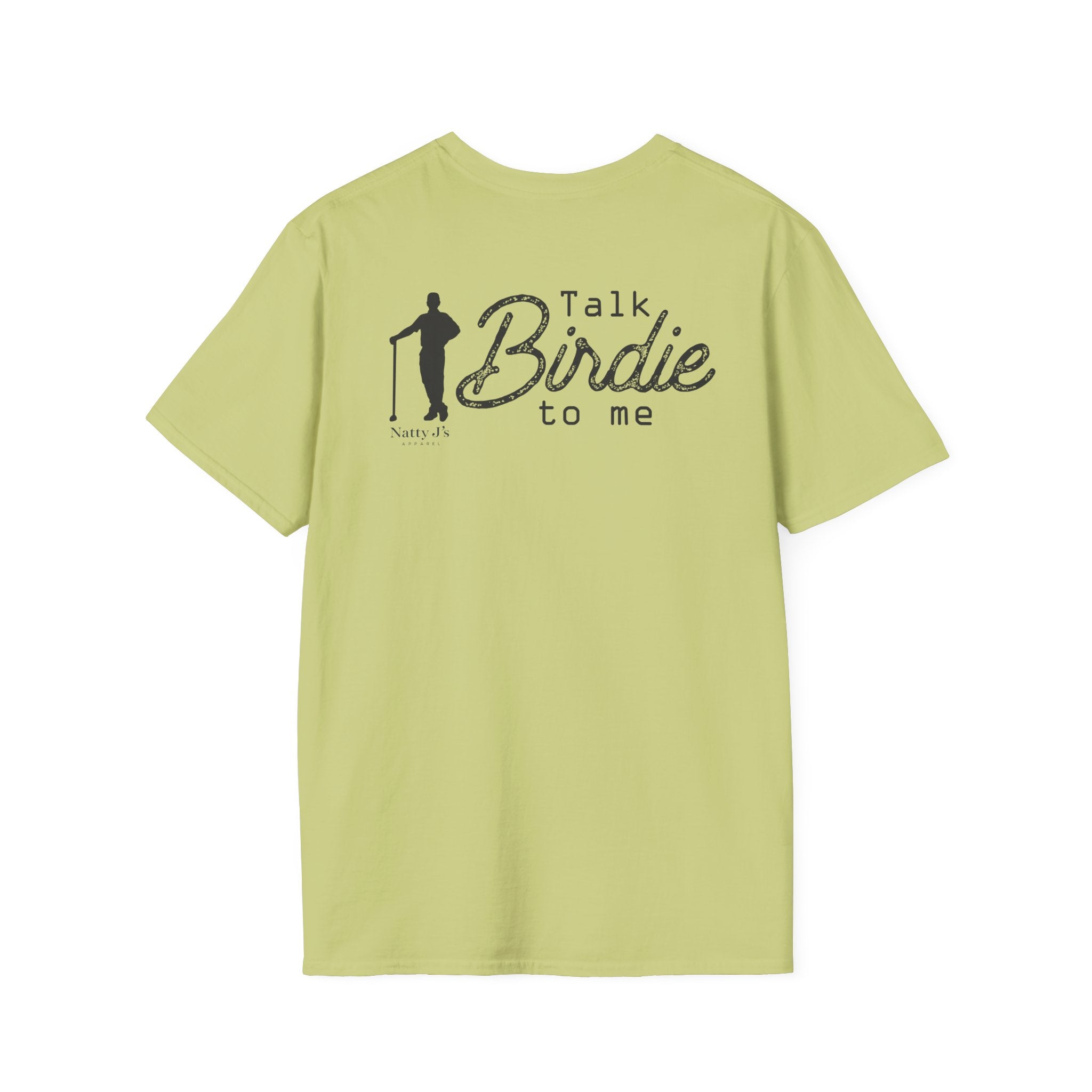 Natty J’s Apparel Talk Birdie to Me Golf T-Shirt Back