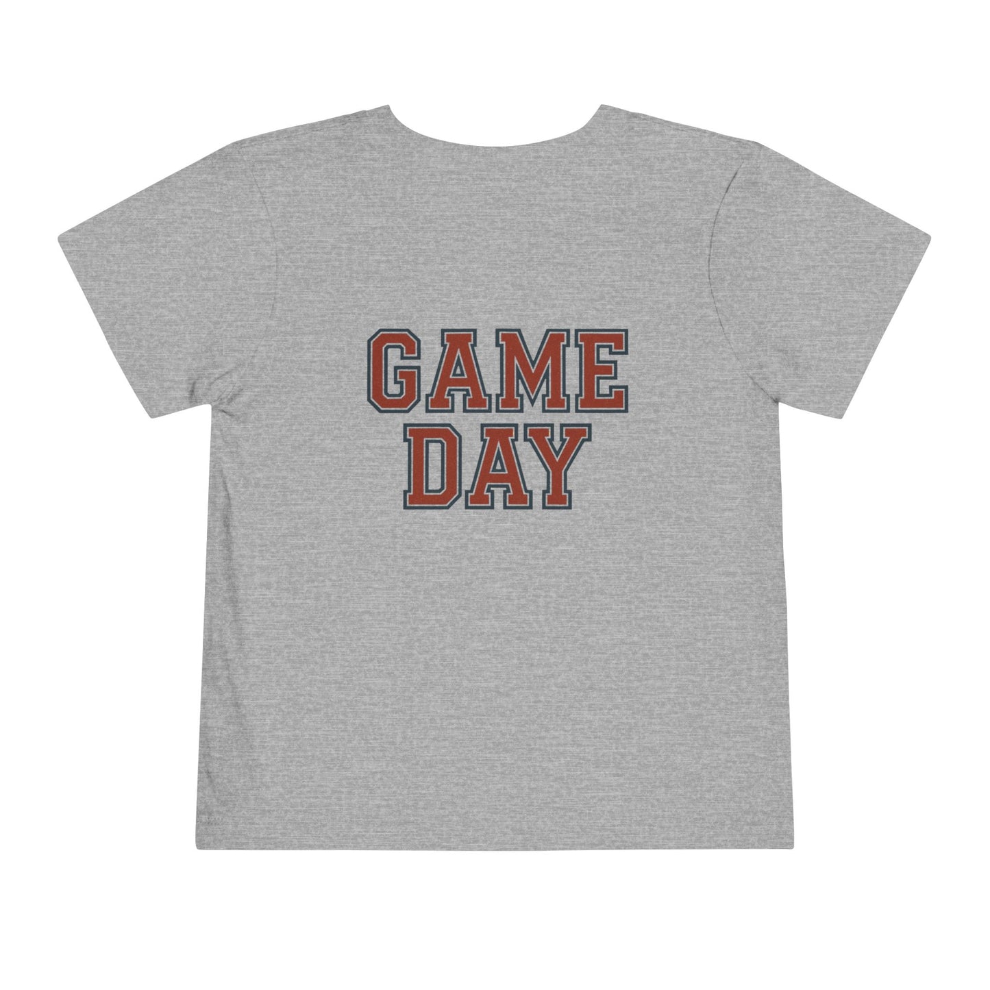 Game Day Toddler Tee - Cute Short Sleeve T-Shirt for Young Fans