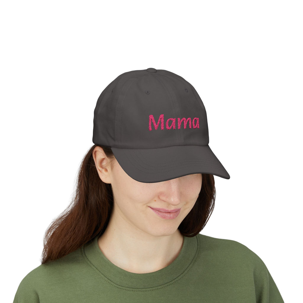 Stylish “Mama” Embroidered Classic Dad Cap | Perfect Gift for Fathers' Day, Casual Outing, Family Gatherings, Trendy Accessory, Unisex Hat