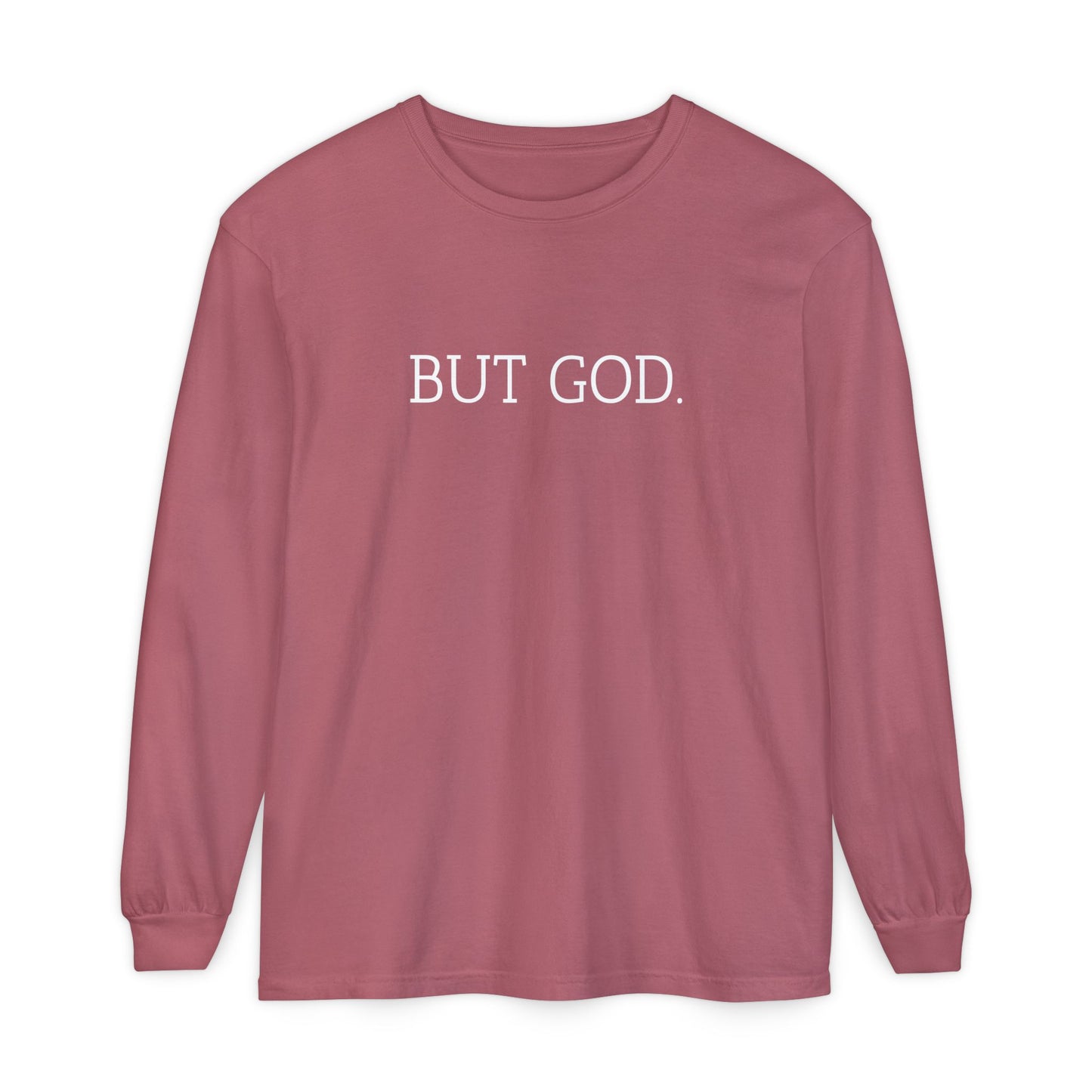Garment-Dyed Long Sleeve Tee - Faith-Inspired Design, Comfortable Casual Wear, Perfect for Everyday & Gift Giving, Religious Apparel, [...]