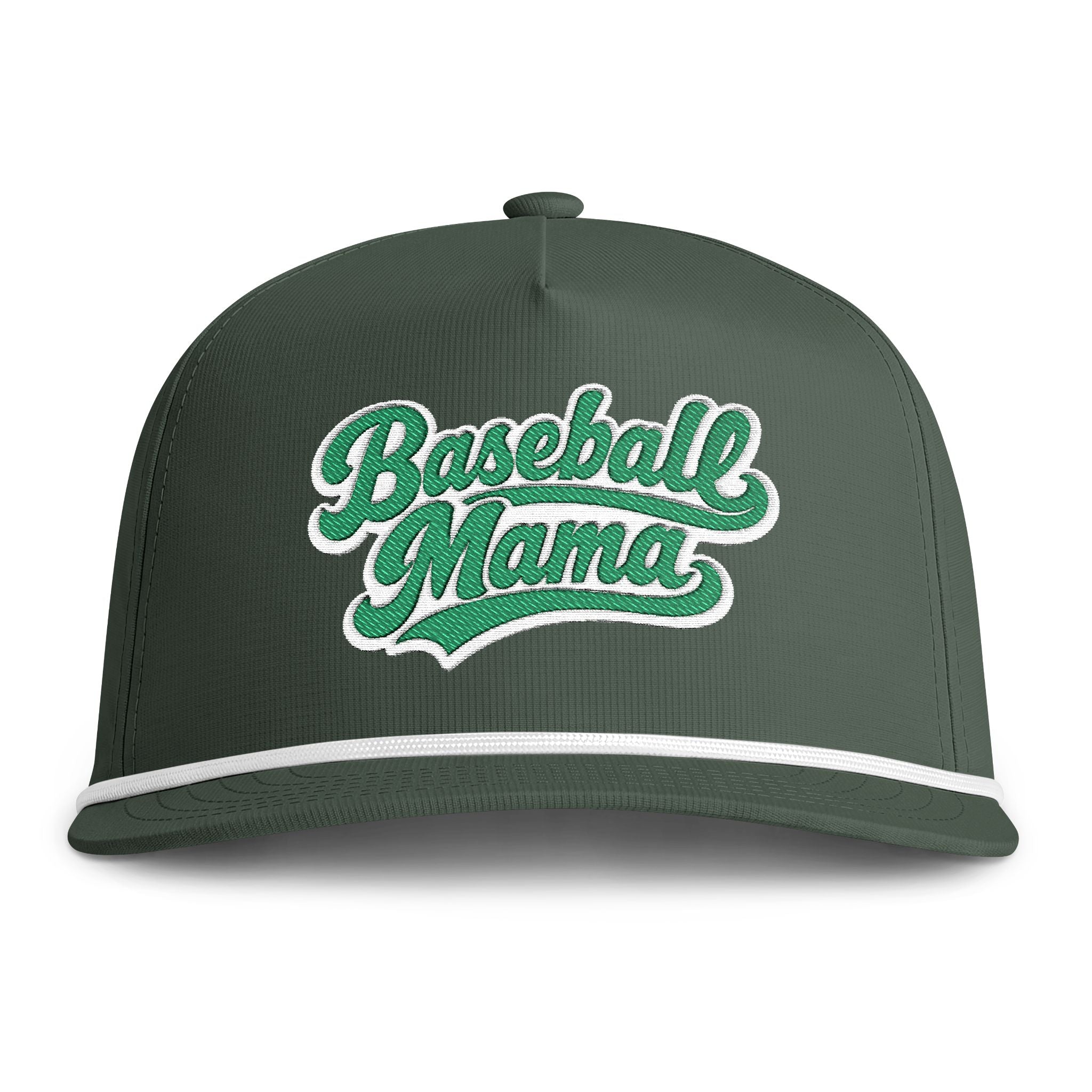 Baseball Mama Vintage Sunwashed Rope Cap