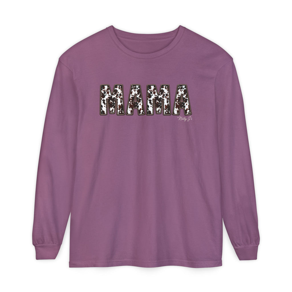 MAMA Cowhide Long Sleeve T-Shirt