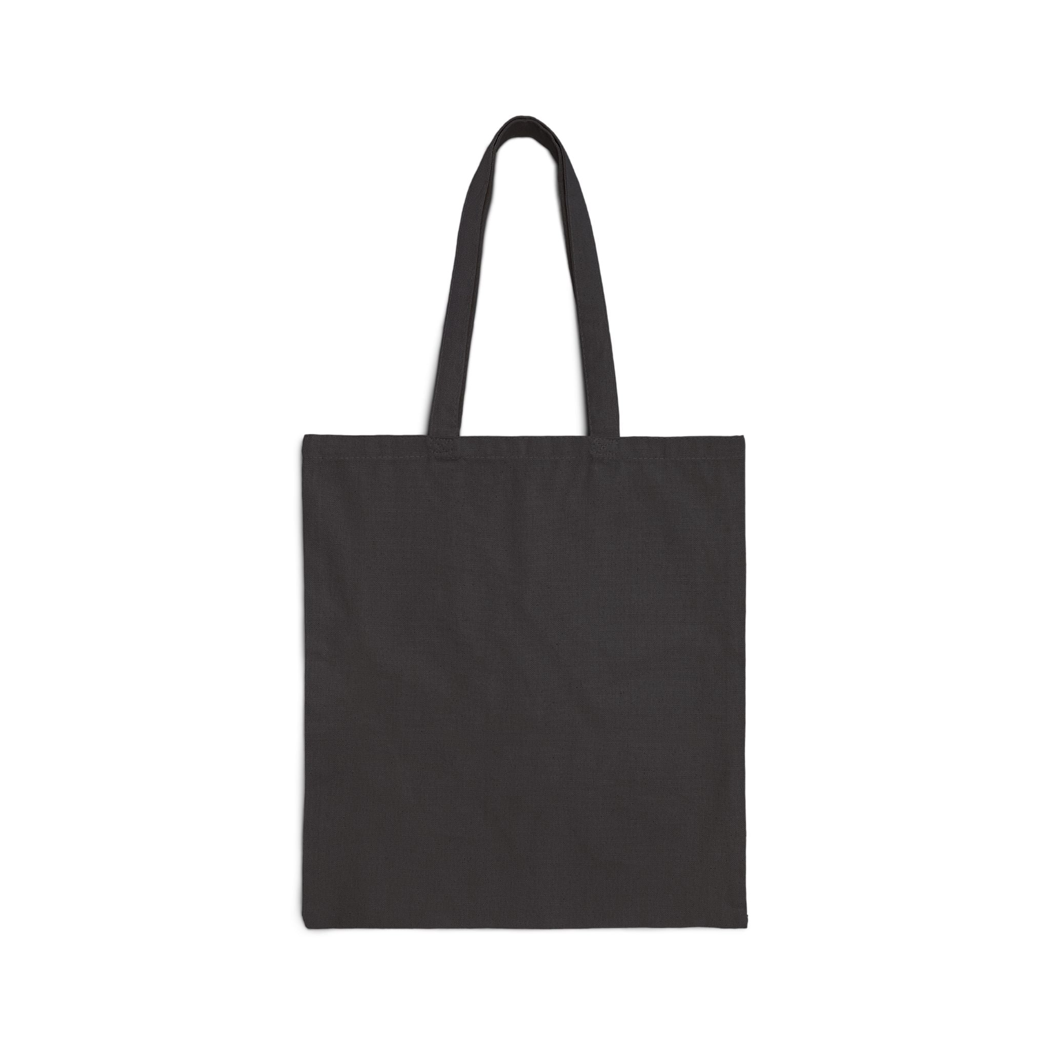 "Embrace the Chaos" Colorful Fun Shoulder Cotton Canvas Tote Bag