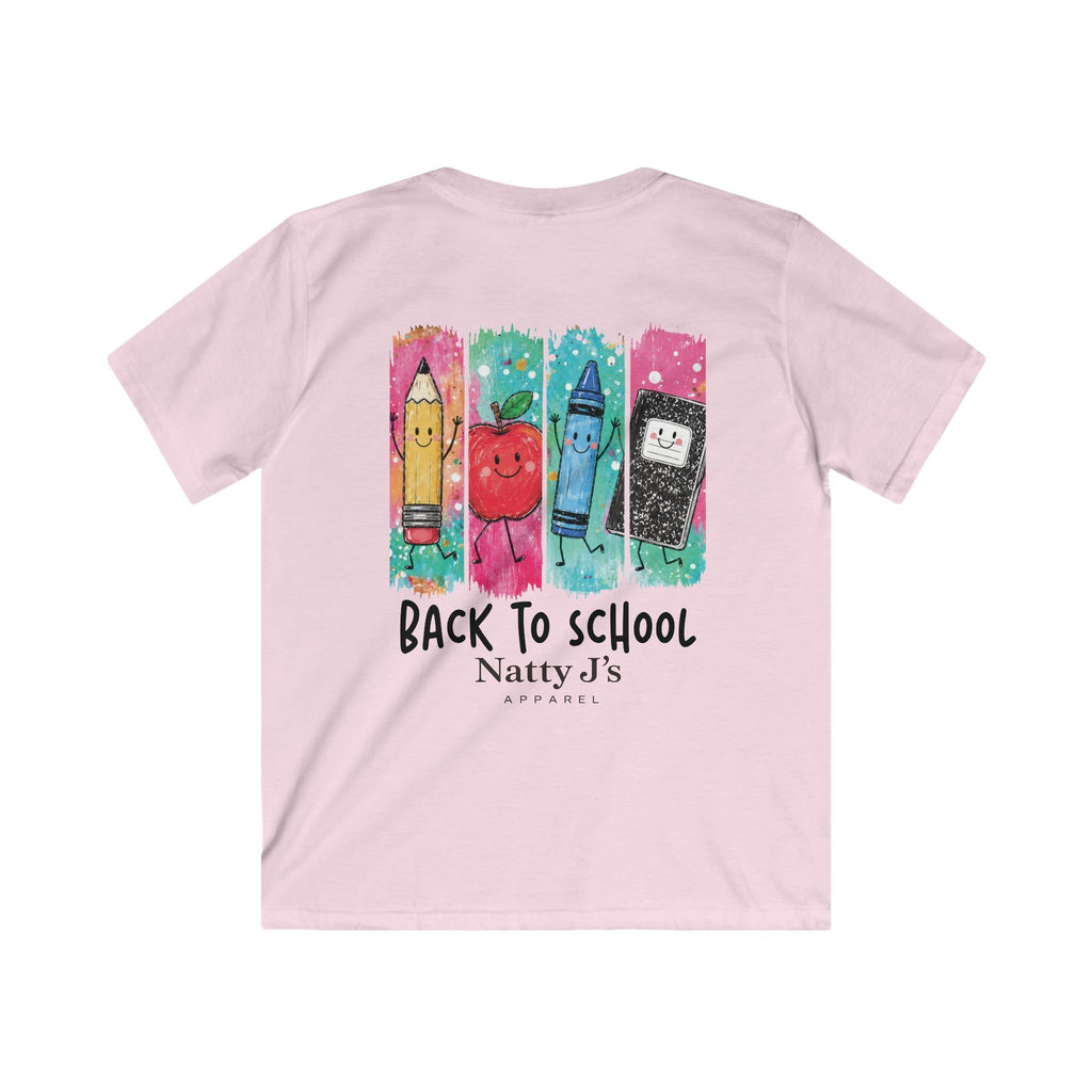 Back to School Kids Short Sleeve T‑Shirt