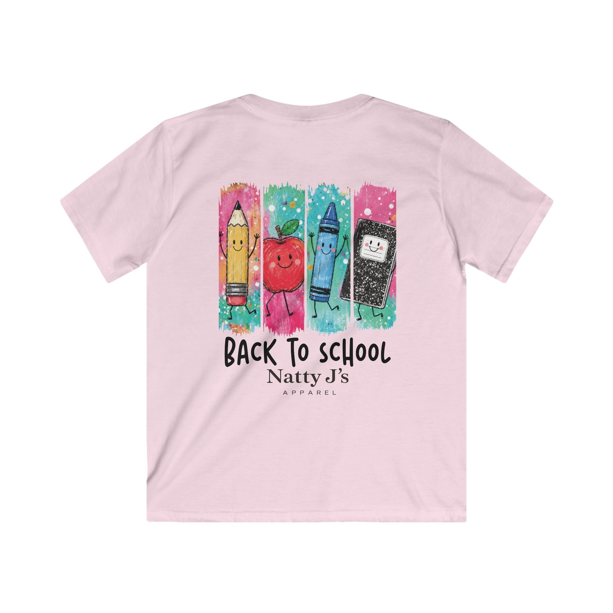 Back to School Kids Short Sleeve T‑Shirt