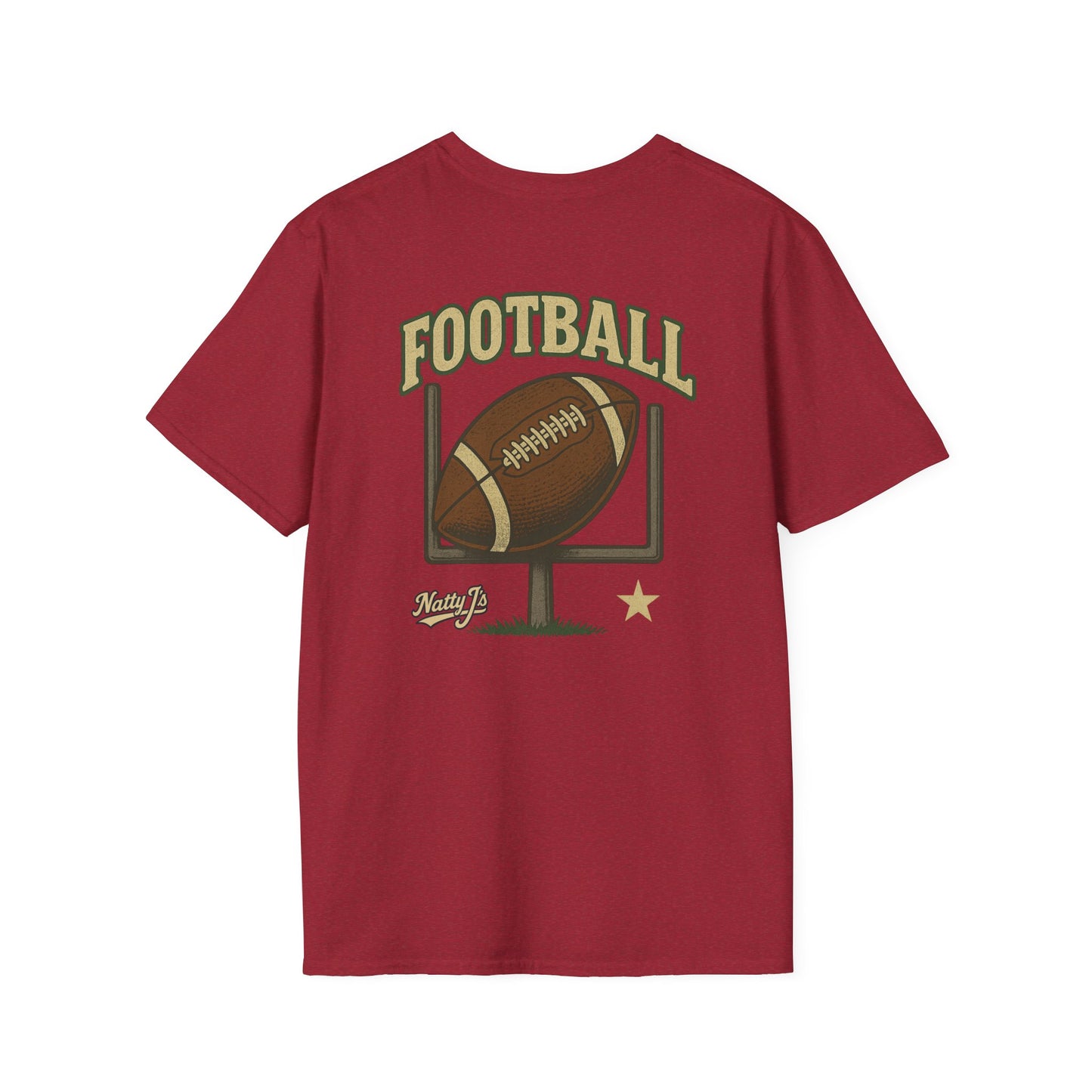 Football Mens Softstyle T-Shirt - Perfect for Game Day and Casual Wear