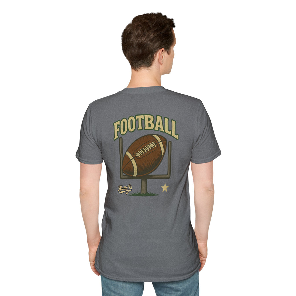Football Mens Softstyle T-Shirt - Perfect for Game Day and Casual Wear