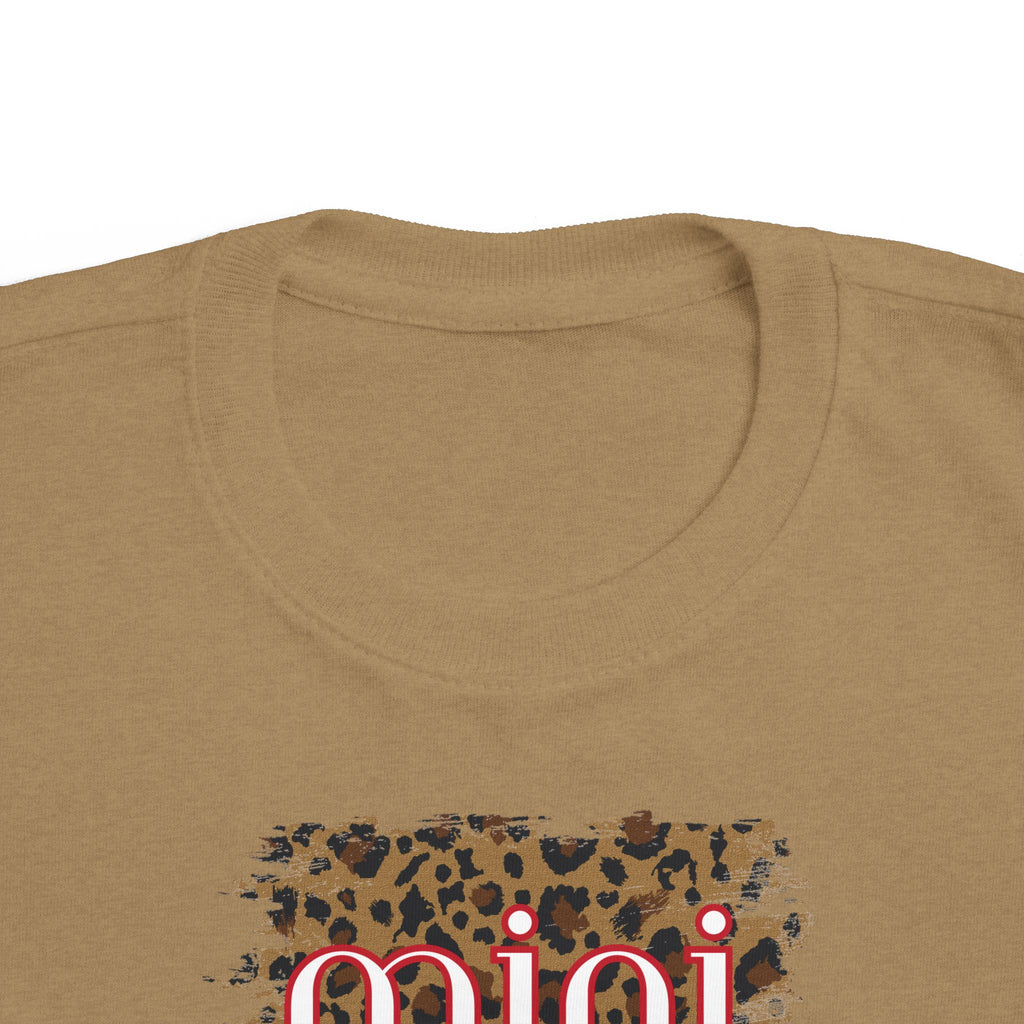 Mini Leopard Print Toddler T-Shirt – Mama & Mini Matching Toddler Tee | Natty J’s Boutique Apparel