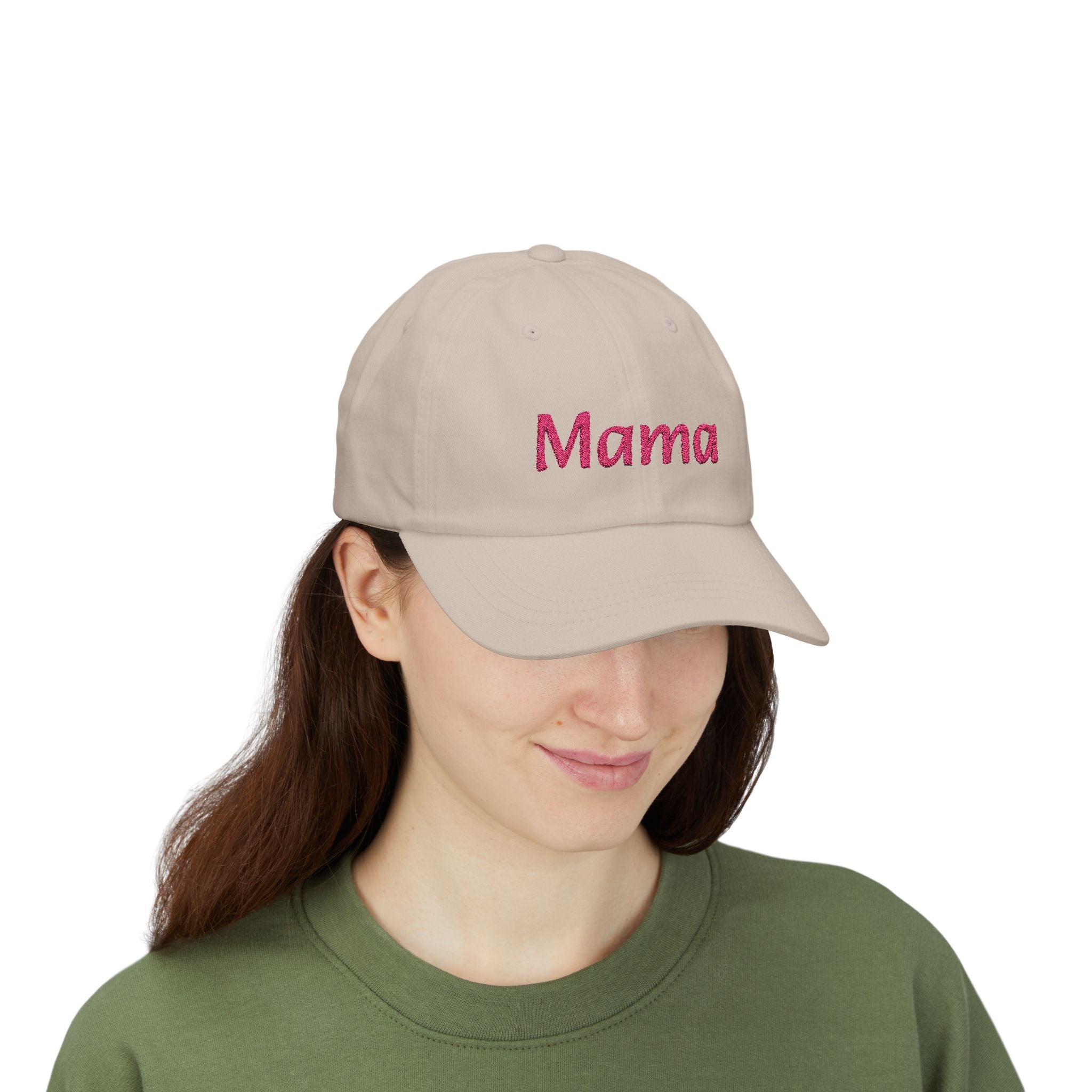 Stylish “Mama” Embroidered Classic Dad Cap | Perfect Gift for Fathers' Day, Casual Outing, Family Gatherings, Trendy Accessory, Unisex Hat