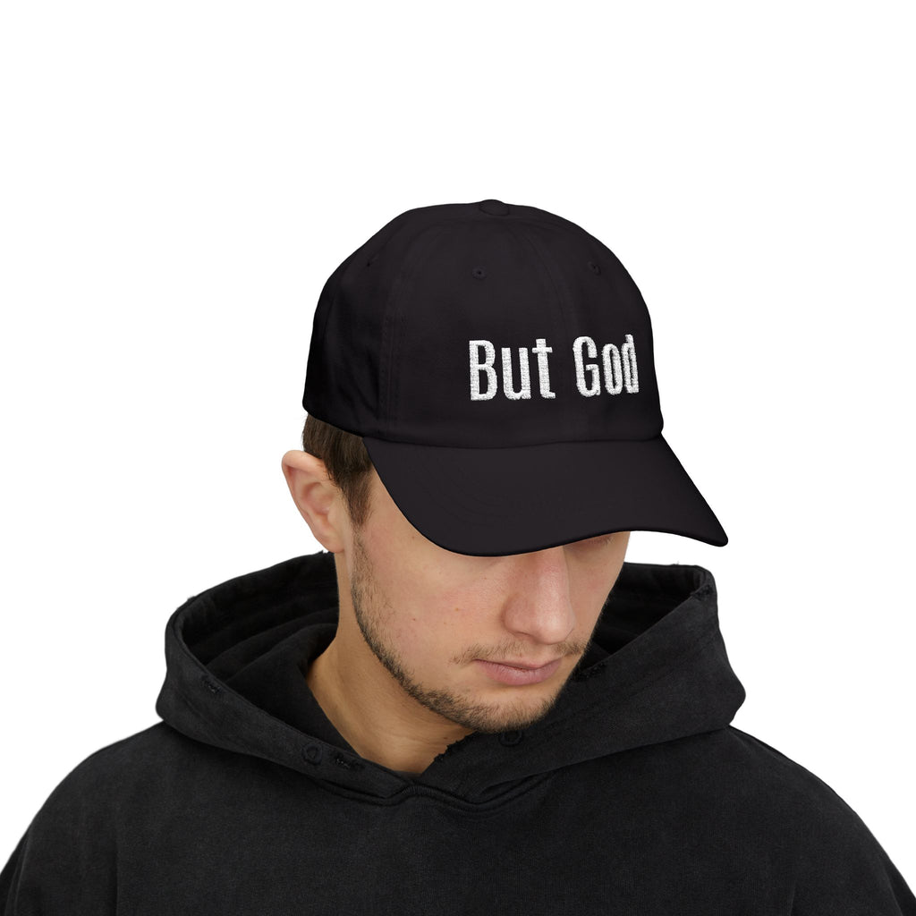 "But God" Embroidered Low Profile Baseball Cap - Casual Hat for Every Day