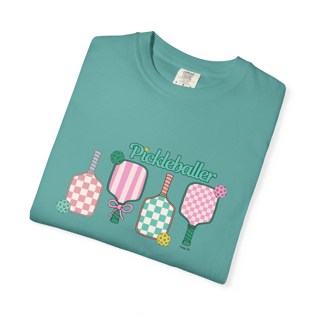 Outlined Pickleballer T-Shirt