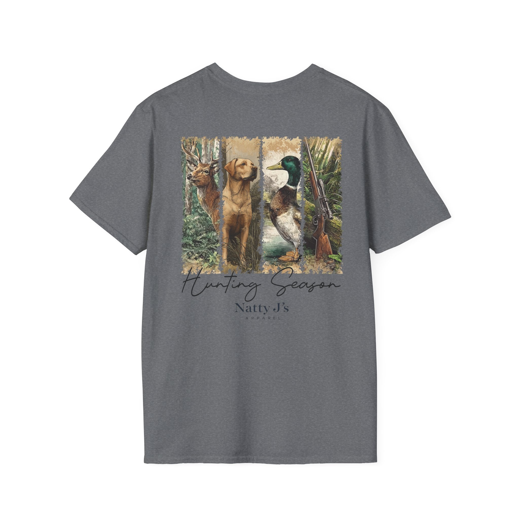 Natty J's Apparel Hunting Season Men's Graphic Tee