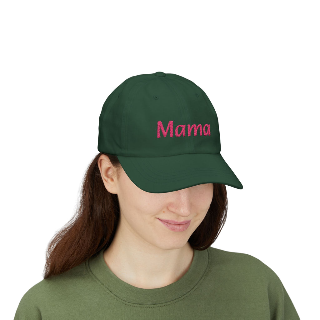 Stylish “Mama” Embroidered Classic Dad Cap | Perfect Gift for Fathers' Day, Casual Outing, Family Gatherings, Trendy Accessory, Unisex Hat