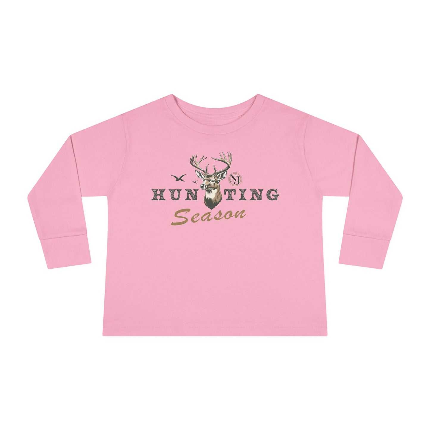 Natty J’s Apparel Toddler Hunting Season Long Sleeve T-Shirt