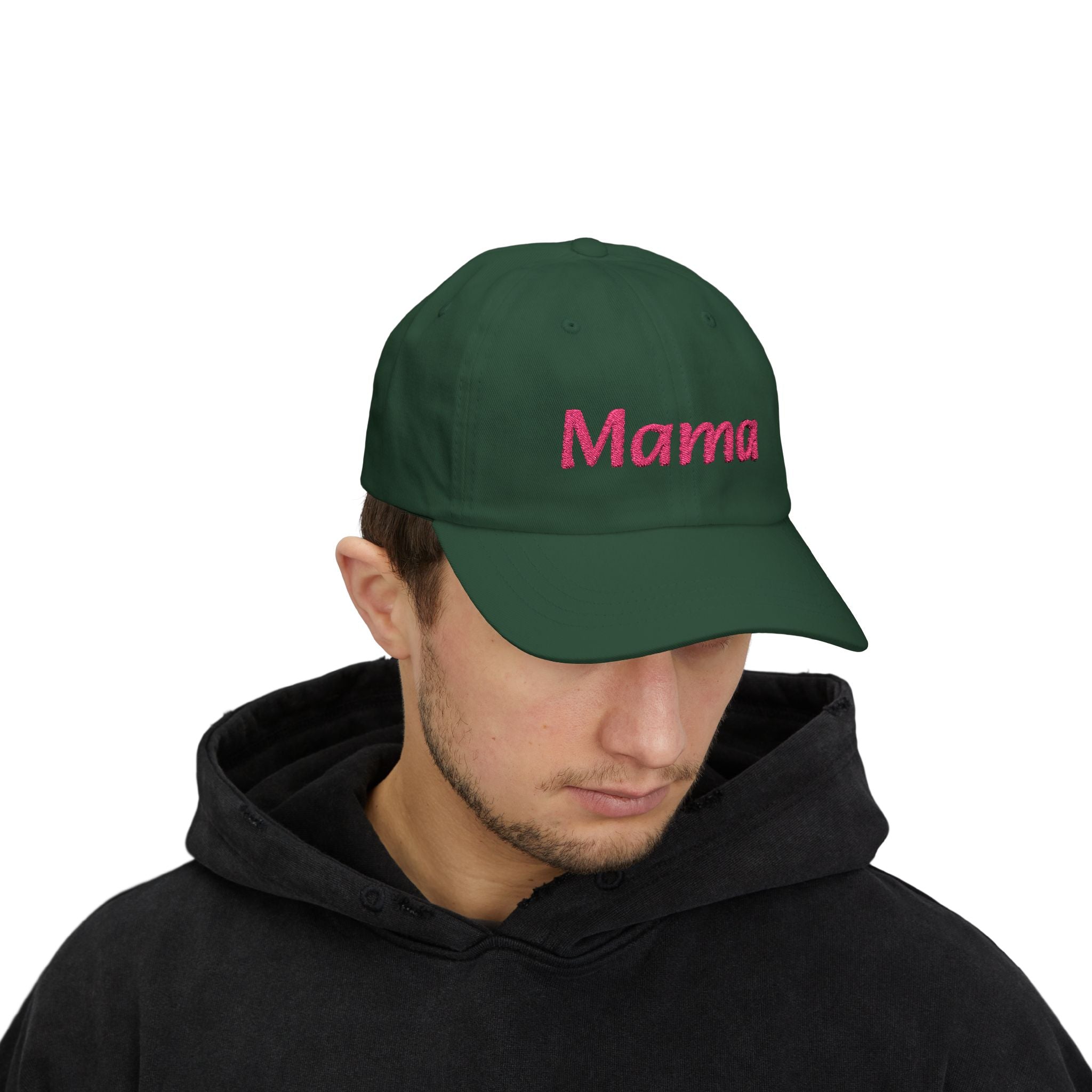 Stylish “Mama” Embroidered Classic Dad Cap | Perfect Gift for Fathers' Day, Casual Outing, Family Gatherings, Trendy Accessory, Unisex Hat