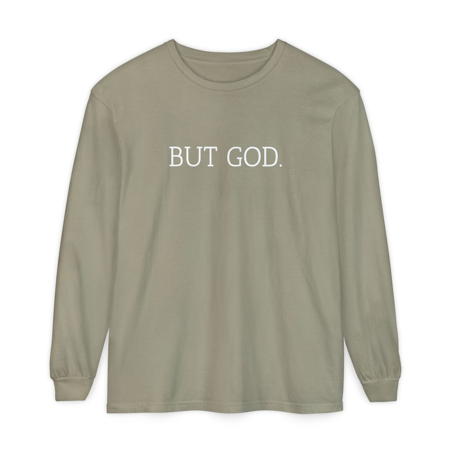 Garment-Dyed Long Sleeve Tee - Faith-Inspired Design, Comfortable Casual Wear, Perfect for Everyday & Gift Giving, Religious Apparel, [...]