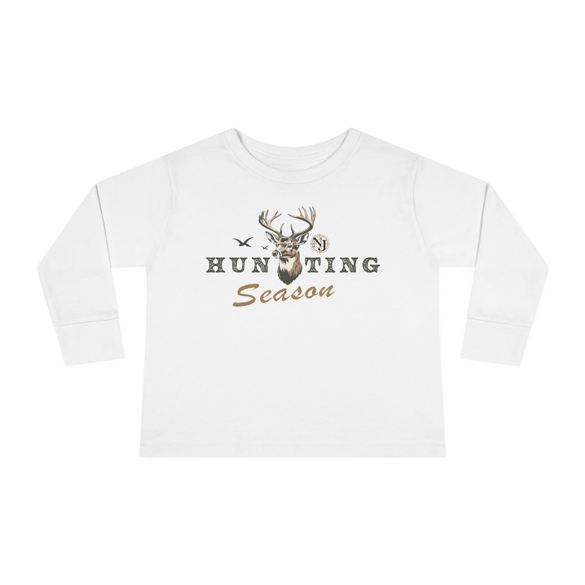 Natty J’s Apparel Toddler Hunting Season Long Sleeve T-Shirt