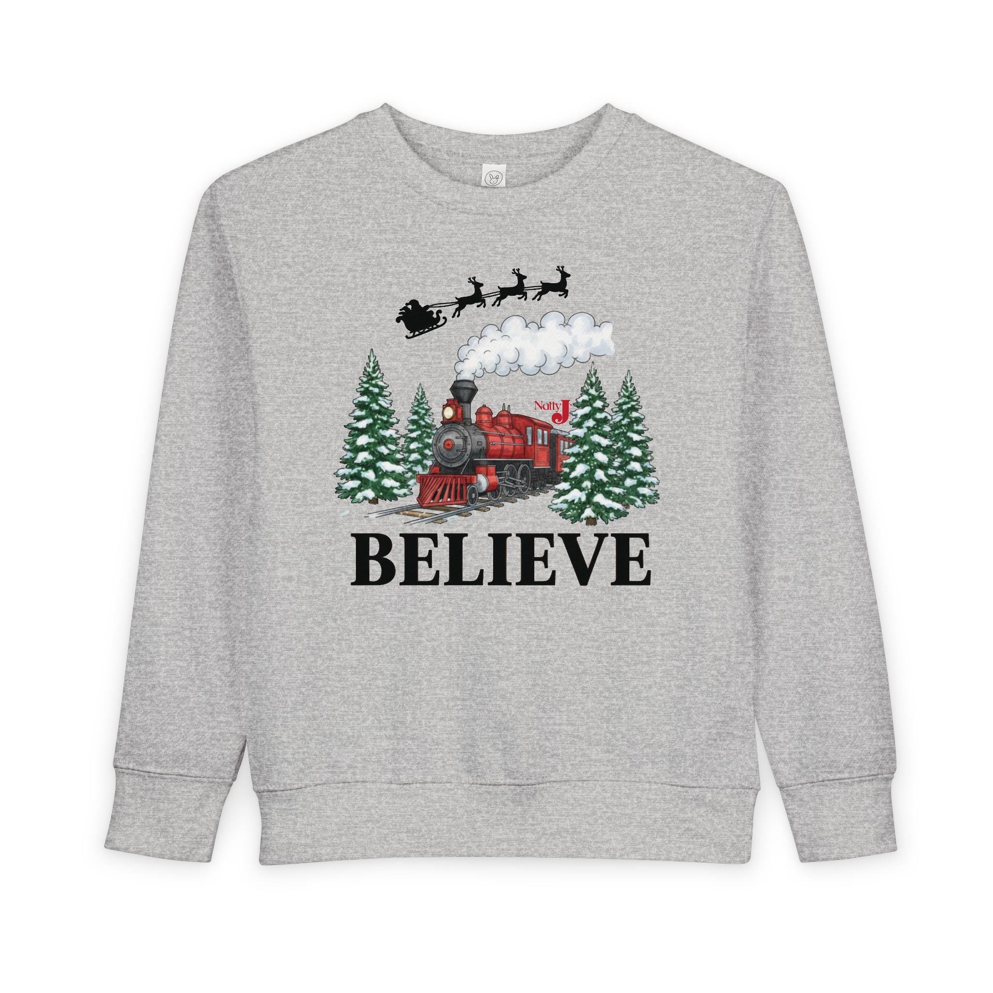 Believe Christmas Toddler Sweatshirt