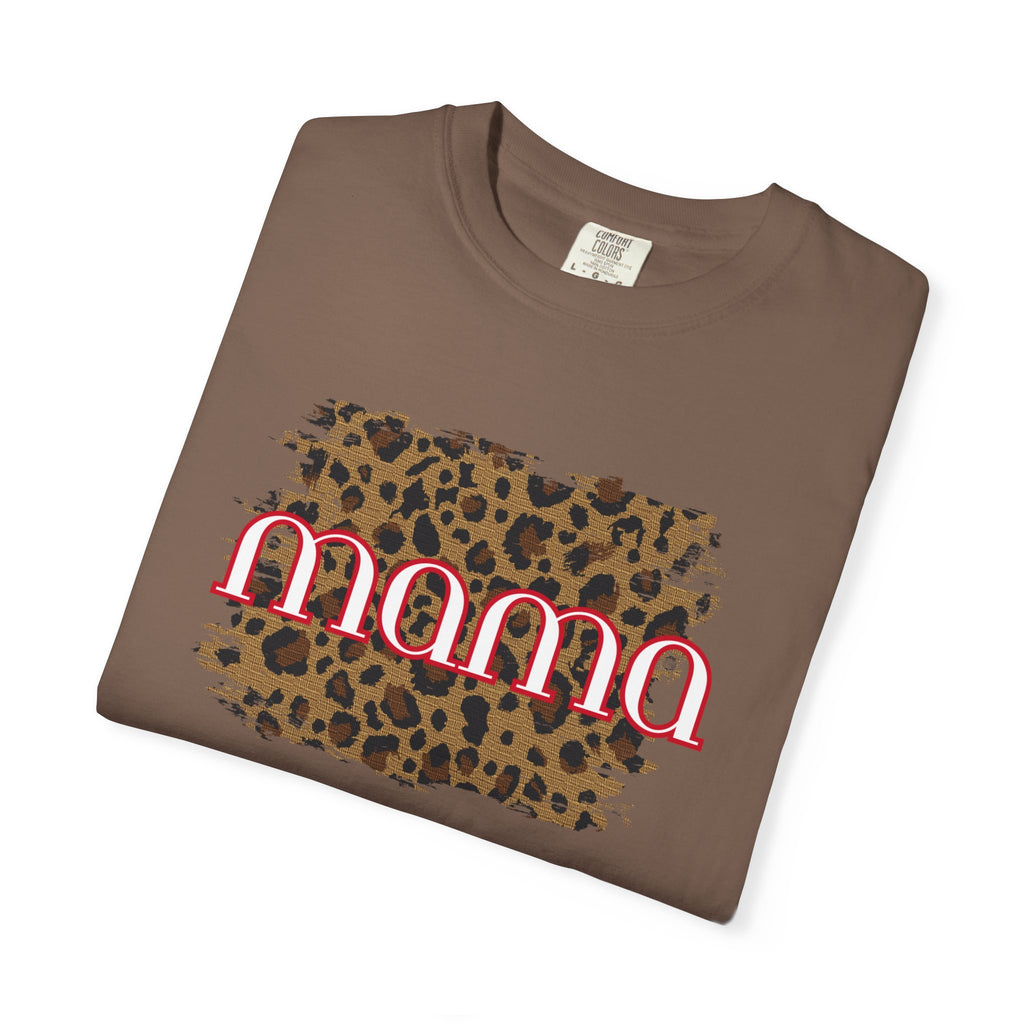 Mama Leopard Print T-Shirt – Trendy Mom Graphic Tee | Natty J’s Boutique Women’s Apparel