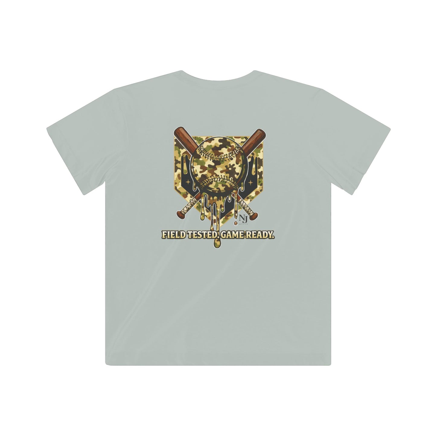 Natty J’s Apparel Youth Camo Baseball T-Shirt