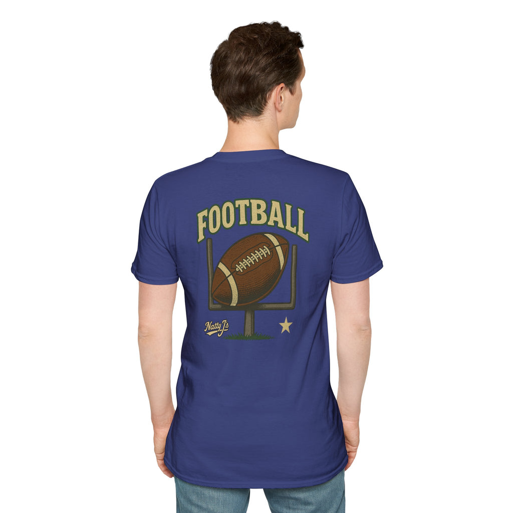 Football Mens Softstyle T-Shirt - Perfect for Game Day and Casual Wear