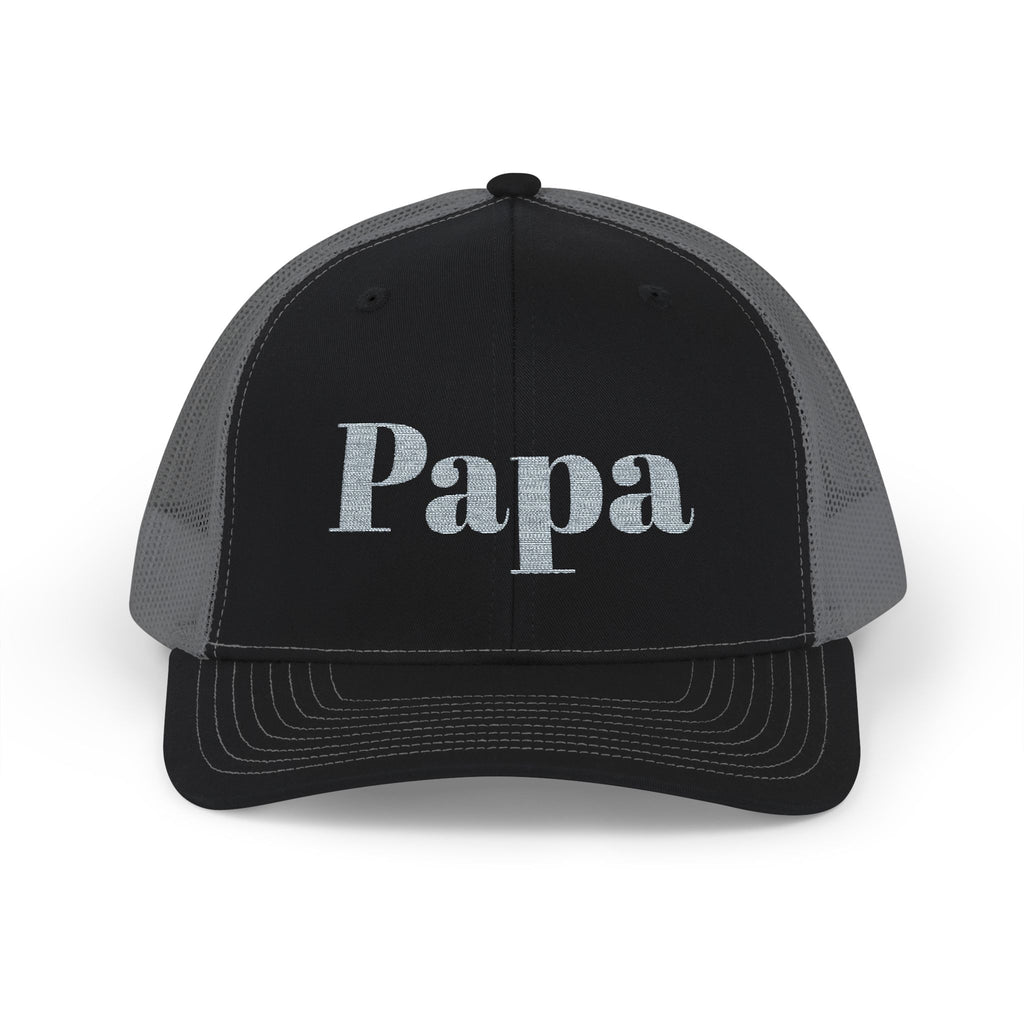 Papa Snapback Trucker Cap - Fun Gift for Dads, Father's Day Hat, Casual Accessories, Family Gatherings, Stylish Headwear
