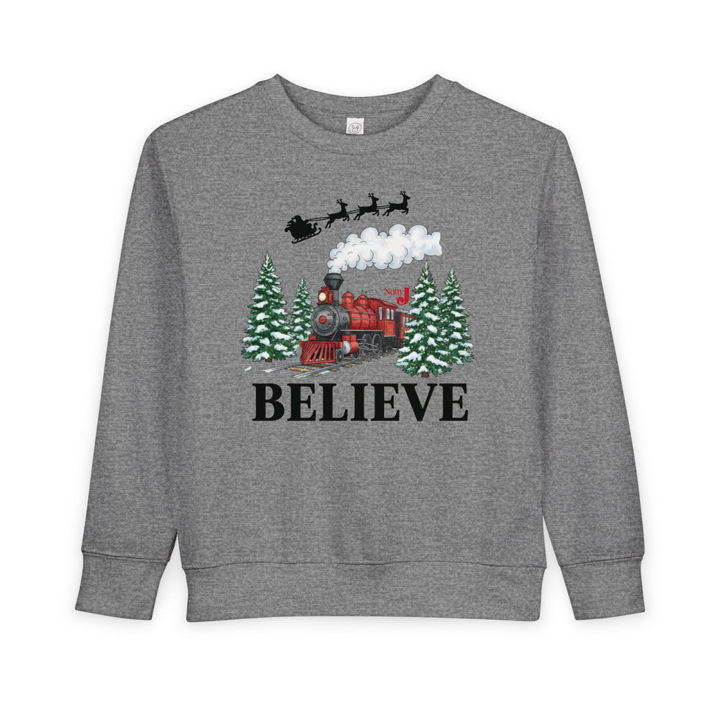 Believe Christmas Toddler Sweatshirt