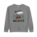 Believe Christmas Toddler Sweatshirt