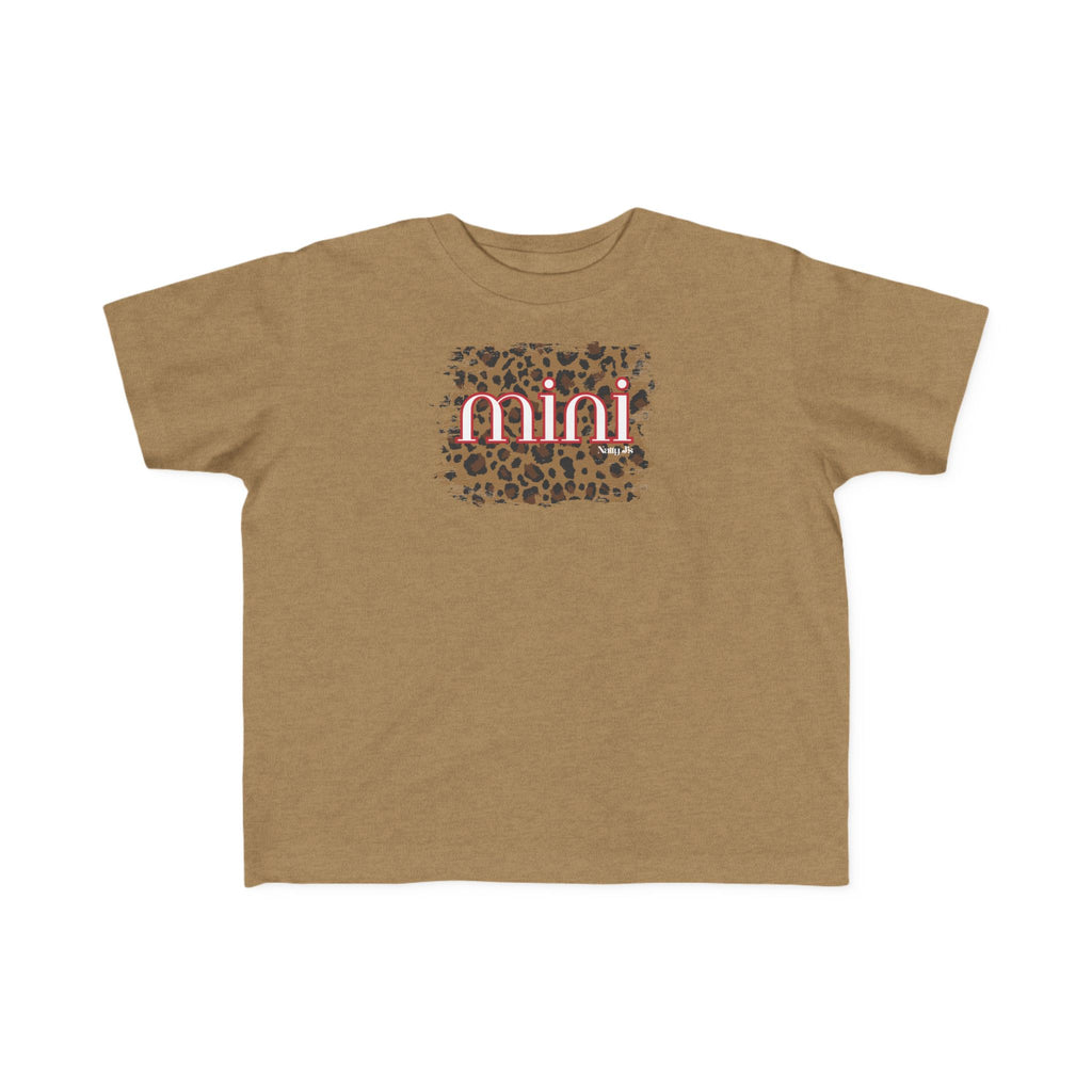 Mini Leopard Print Toddler T-Shirt – Mama & Mini Matching Toddler Tee | Natty J’s Boutique Apparel