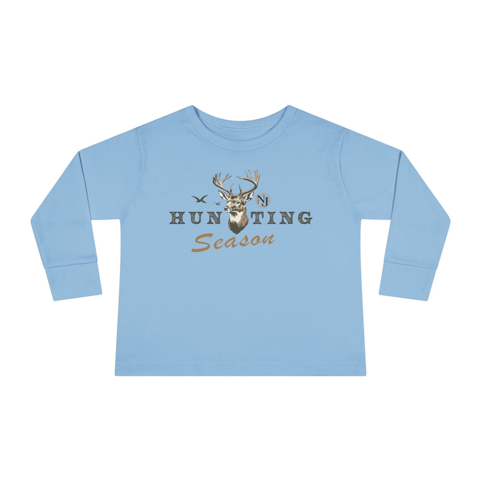 Natty J’s Apparel Toddler Hunting Season Long Sleeve T-Shirt
