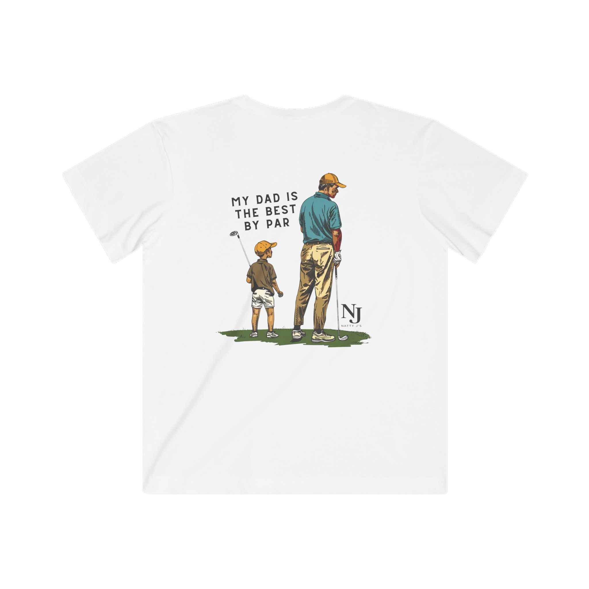 My Dad Is the Best By Par Youth Golf Shirt – Father’s Day Shirt for Boys, Dad & Son Matching Golf Tee, Kids Golf Shirt