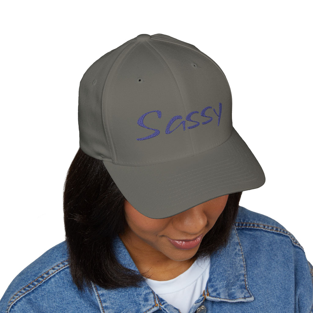 Sassy Embroidered Cap - Trendy Dad Hat, Gift for Her, Casual Accessory, Summer Outing, Fashion Statement