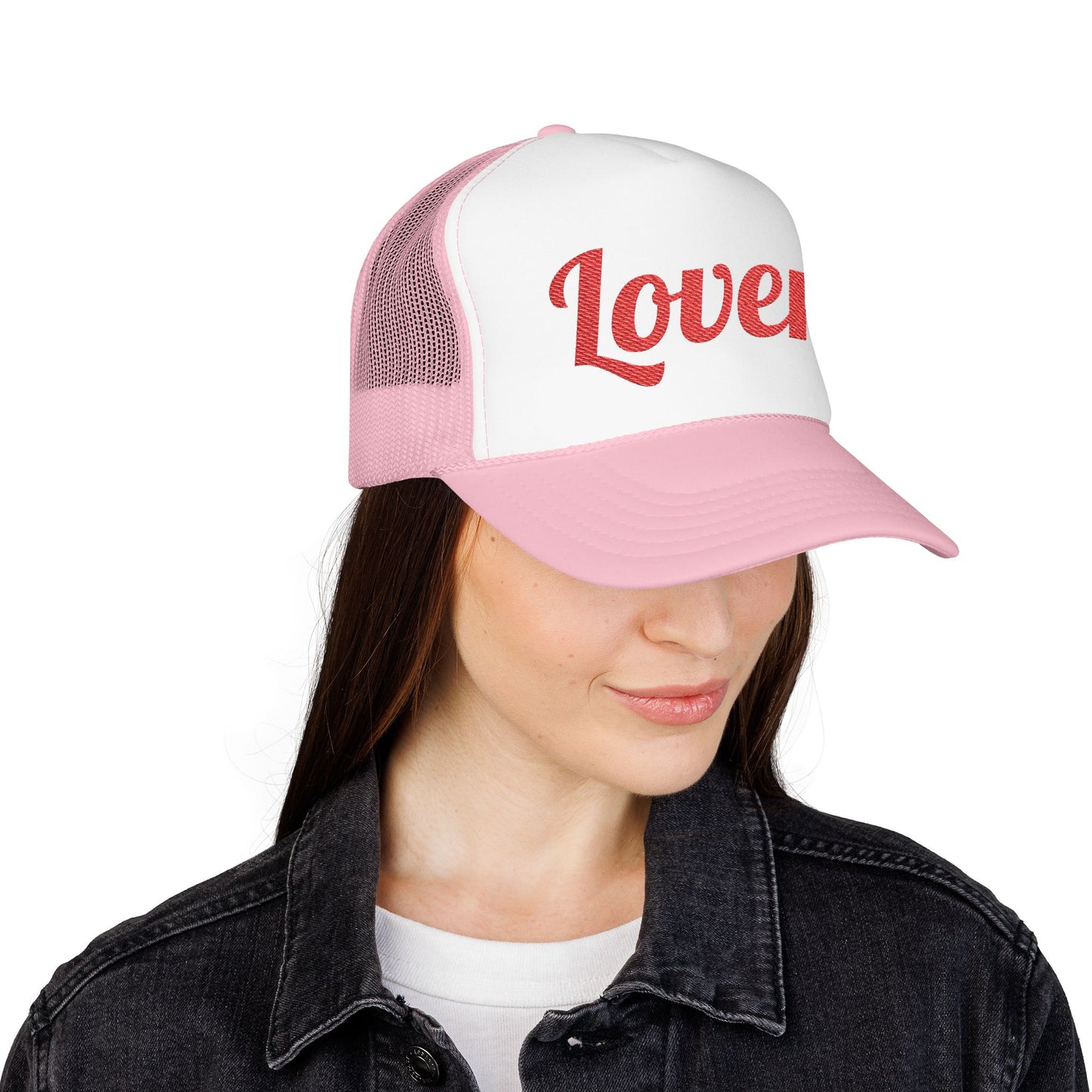 Lover Embroidered Trucker Hat