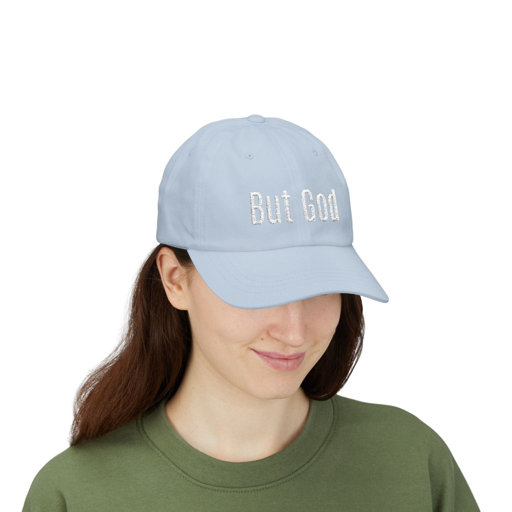 "But God" Embroidered Low Profile Baseball Cap - Casual Hat for Every Day