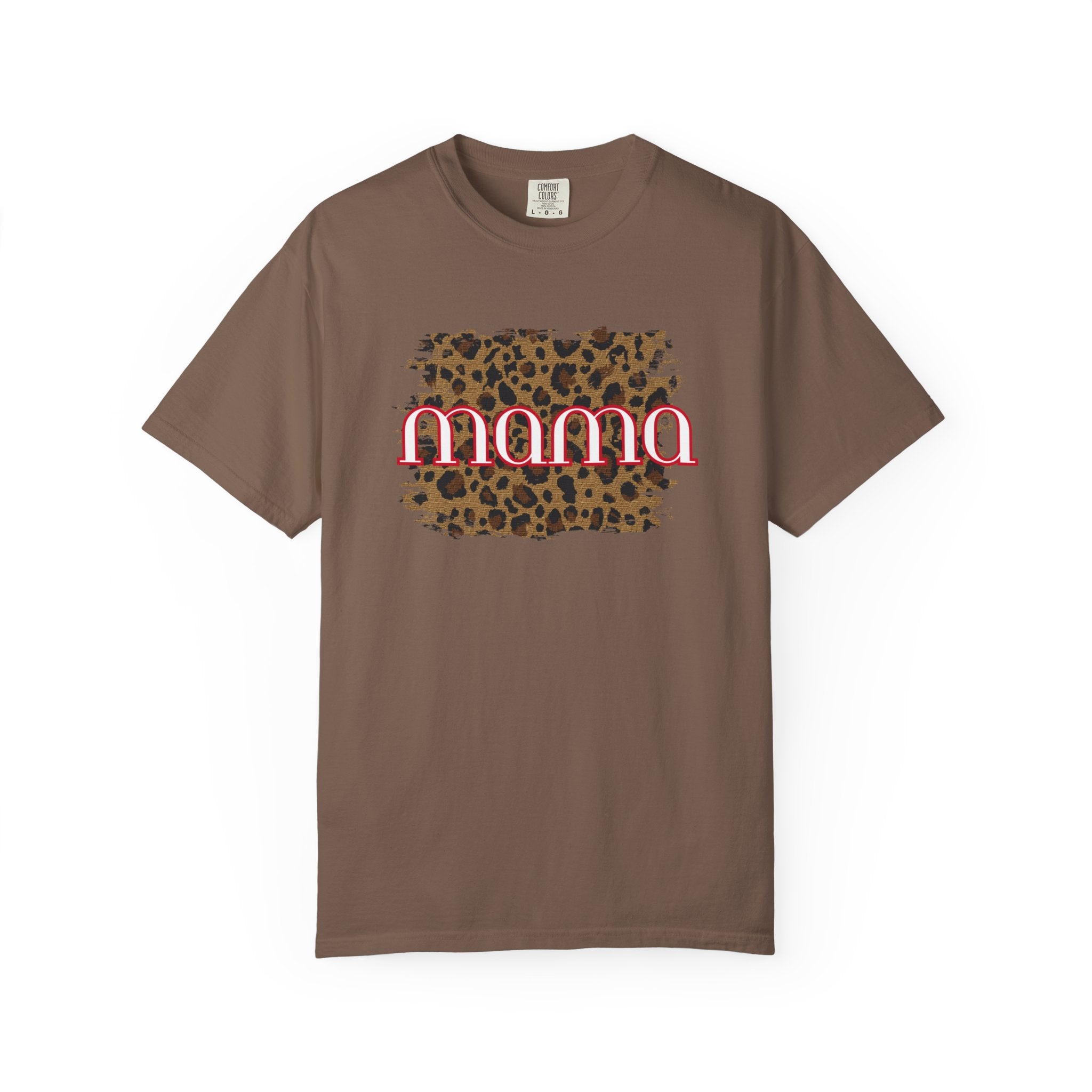Mama Leopard Print T-Shirt – Trendy Mom Graphic Tee | Natty J’s Boutique Women’s Apparel