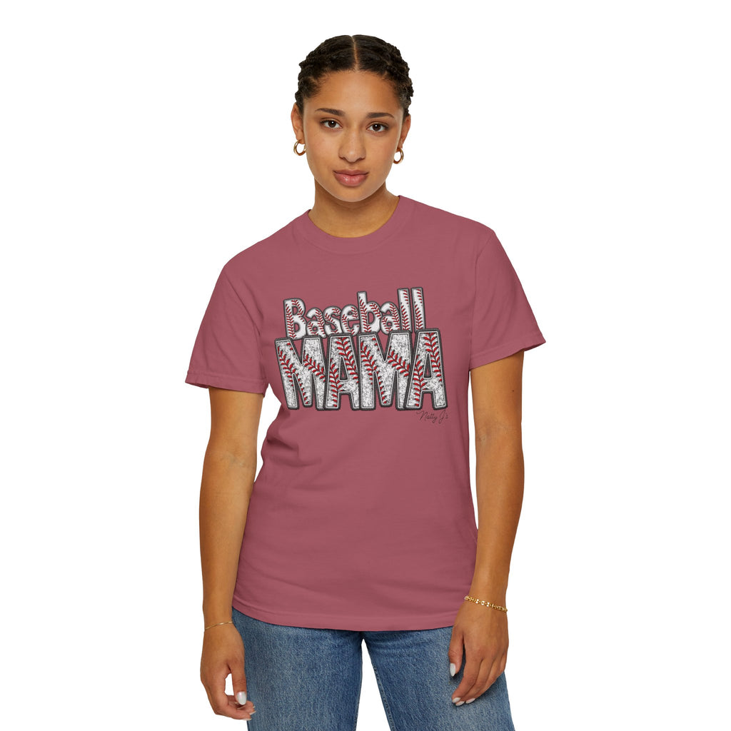 Baseball Mama Shirt for Women – Cute Baseball Mom Graphic Tee | Game Day Baseball Mom T-Shirt
