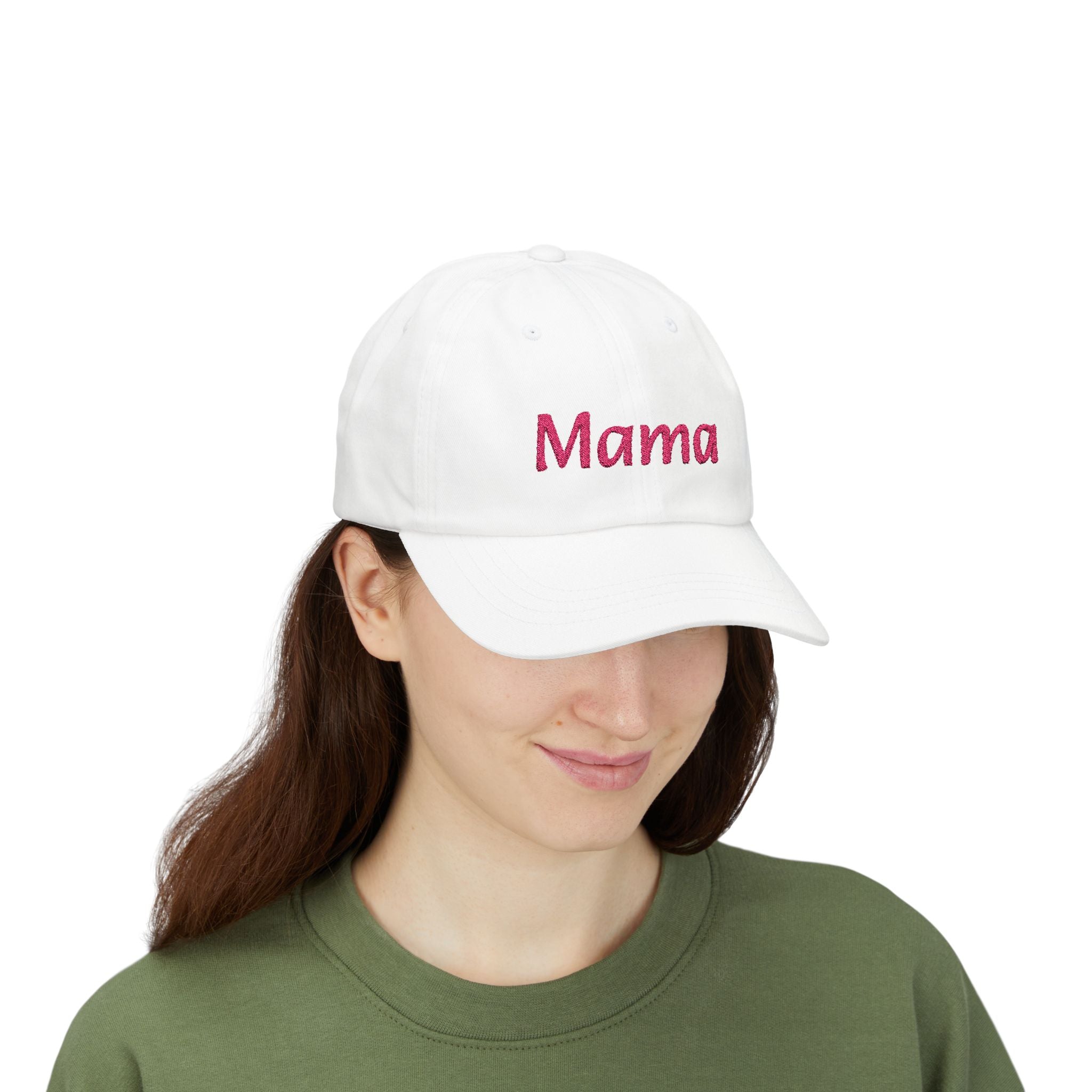 Stylish “Mama” Embroidered Classic Dad Cap | Perfect Gift for Fathers' Day, Casual Outing, Family Gatherings, Trendy Accessory, Unisex Hat