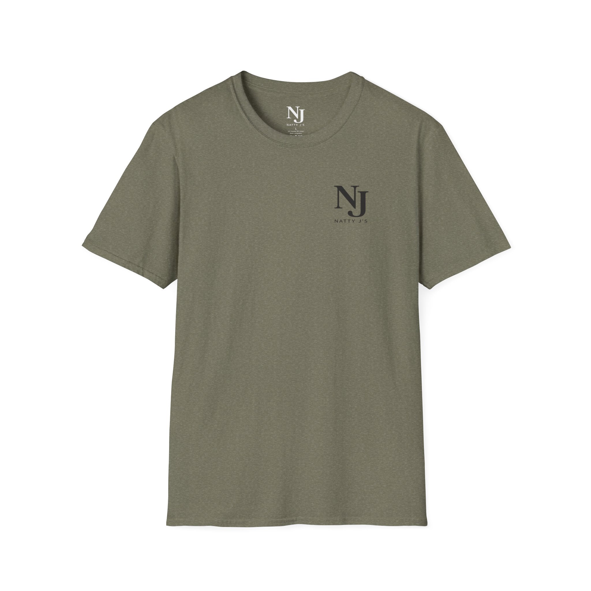 Natty J’s Apparel Men’s Camo Flag T-Shirt
