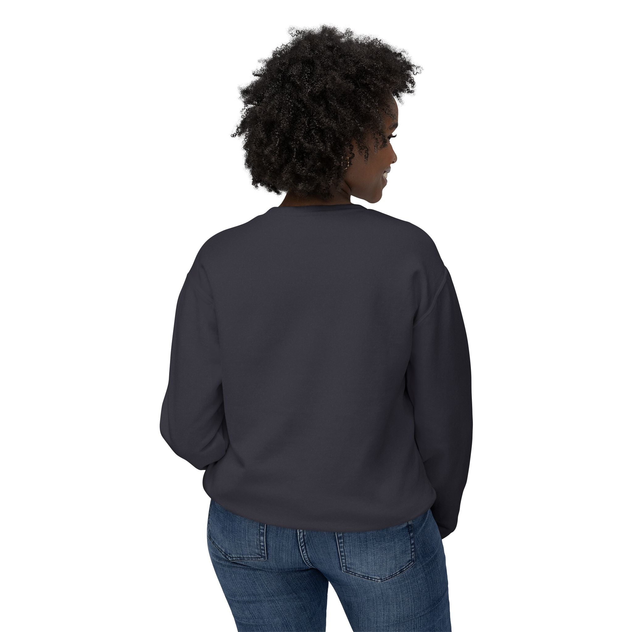 Overstimulated Mama Sweatshirt – Minimal Mom Life Crewneck | Natty J’s Cozy Boutique Apparel