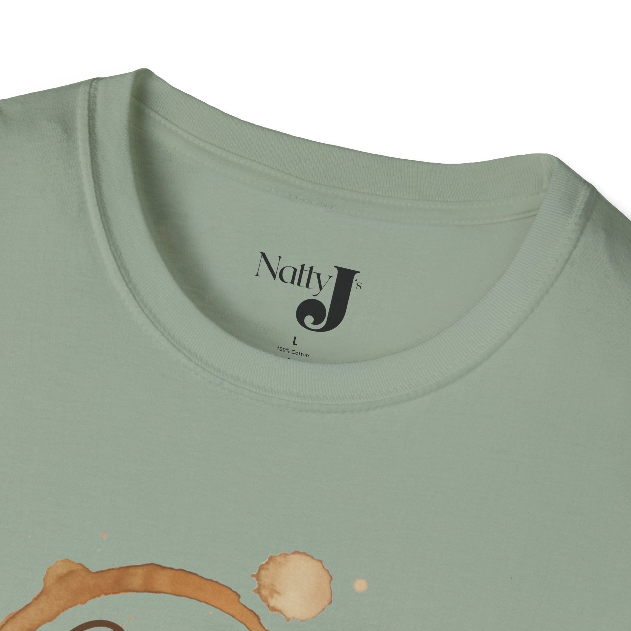 Coffee & Jesus Unisex Softstyle T-Shirt, Inspirational Tee, Christian Apparel, Coffee Lover Gift, Everyday Casual Wear