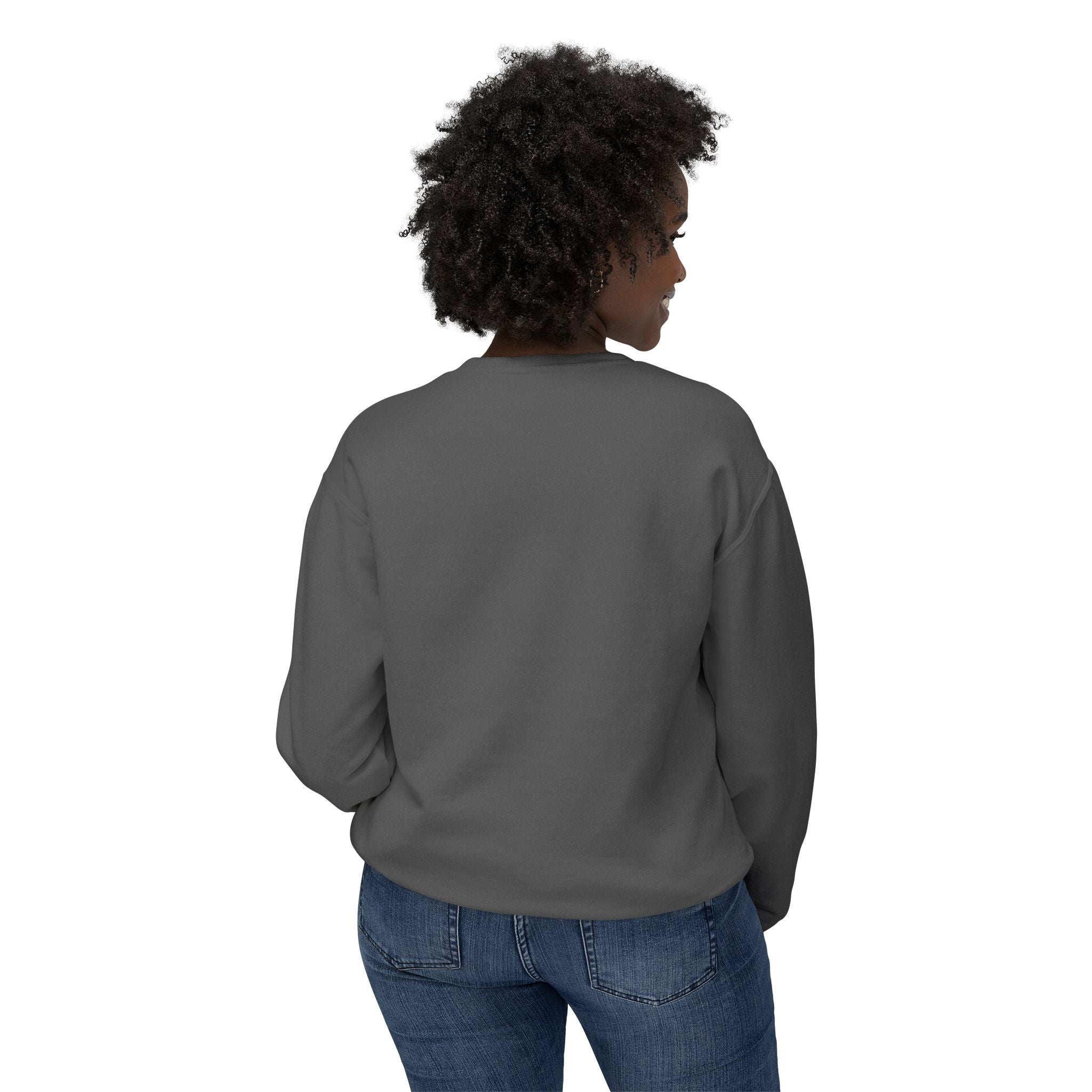 Overstimulated Mama Sweatshirt – Minimal Mom Life Crewneck | Natty J’s Cozy Boutique Apparel