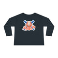 Baseball Themed Toddler Long Sleeve Tee - Perfect for Little Sluggers, Kids Sportswear, Birthday Gift, Casual Wear, Everyday Comfort