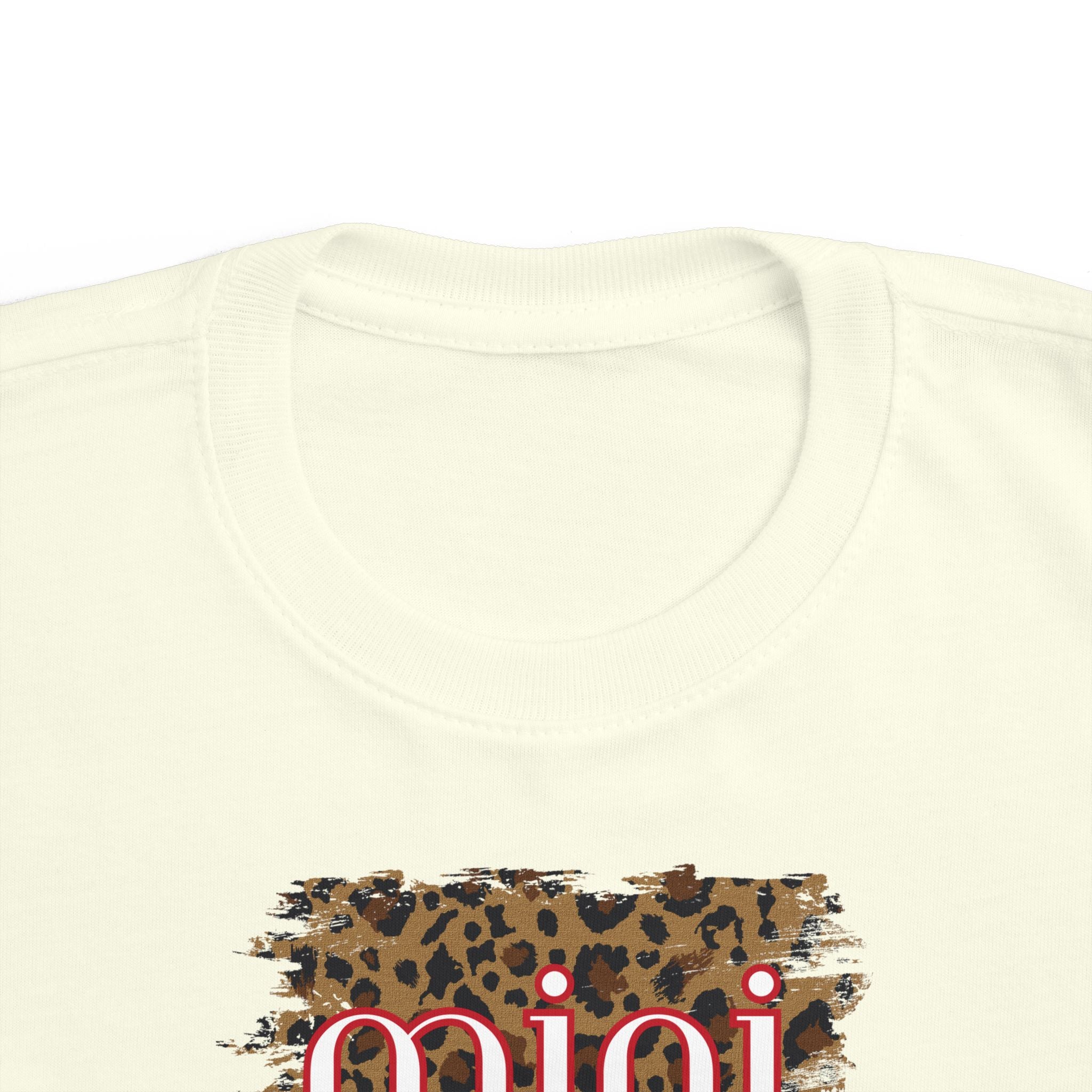 Mini Leopard Print Toddler T-Shirt – Mama & Mini Matching Toddler Tee | Natty J’s Boutique Apparel