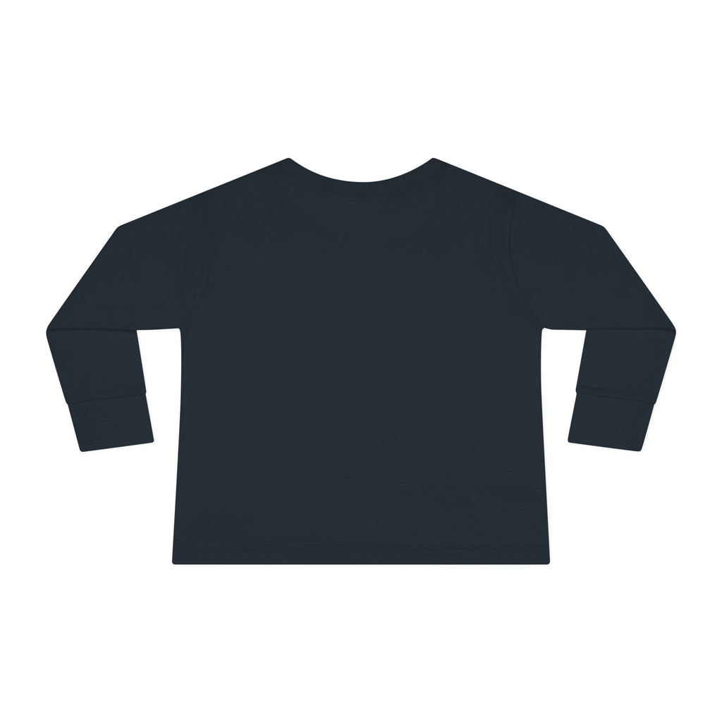 Camo Keeps Me Hidden Long Sleeve Toddler Tee