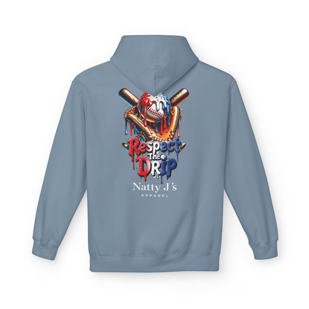 Respect the Drip Baseball Hoodie for Men