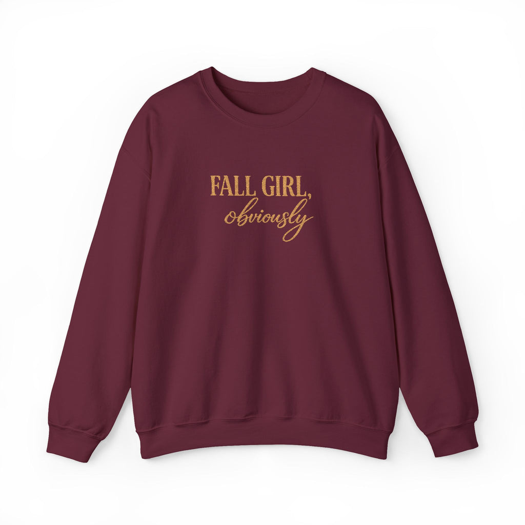 Fall Girl Women's Crewneck Sweatshirt