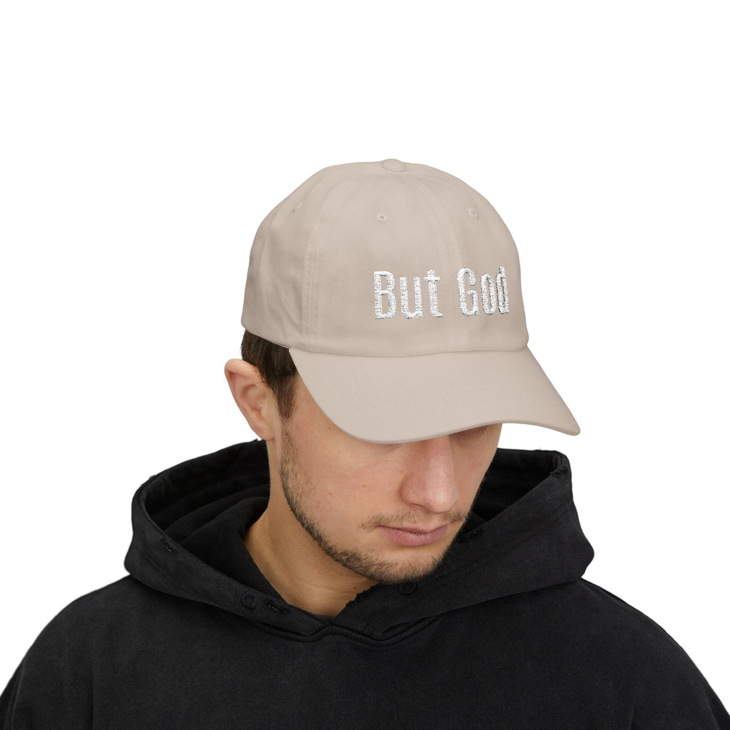 "But God" Embroidered Low Profile Baseball Cap - Casual Hat for Every Day