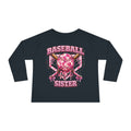 Baseball Sister Toddler Long Sleeve Tee